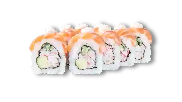Страва Дракон з лососем меню SUSHI MASTER UA Дракон з лососем меню SUSHI MASTER UA